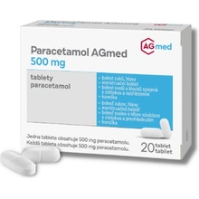 PARACETAMOL AGMED 500MG TBL NOB 20