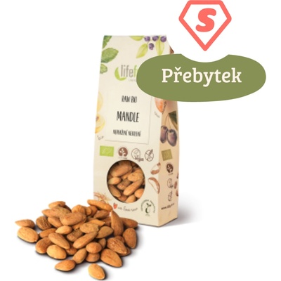 Lifefood BIO mandle natural RAW 100 g