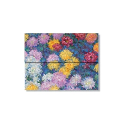 Paperblanks Monet's Chrysanthemums Monet's Chrysanthemums Document Folders Document Folder Wrap