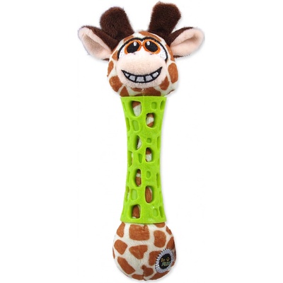 BeFun TPR+plyš žirafa puppy 17 cm