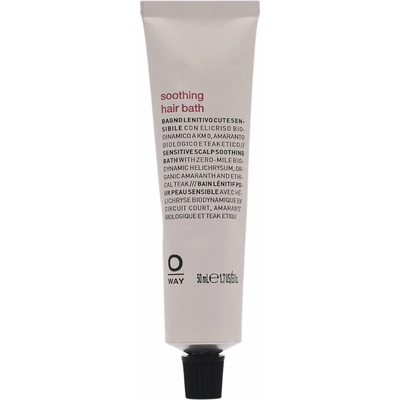 Oway soothing Hair Bath upokojujúci šampón pre citlivú vlasovú pokožku 50 ml