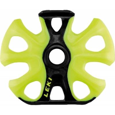 LEKI Big Mountain Binding Basket 2K 95mm, black-neonyellow - 95