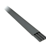 ELMARK 2m. 75x20 ПОДОВ ПЛАСТМАСОВ КАБЕЛЕН КАНАЛ ct2 СИВ (5627520f)