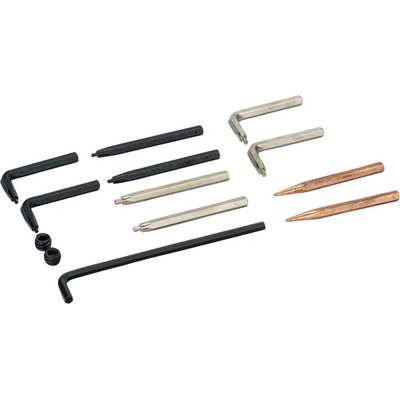 Bahco Hroty náhradní na přestavitelné kleště řady 2928 (zahn.15° 2.3,2.7,3.0 mm) 45g - BA-2928-3