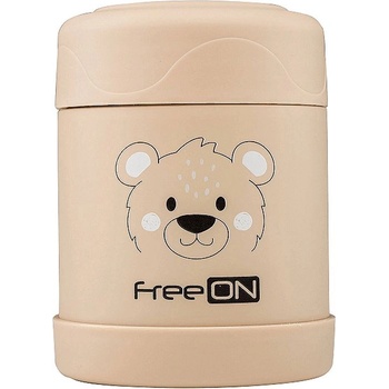 FreeOn Термо контейнер за храна Freeon - 350 ml, бежово (380739)
