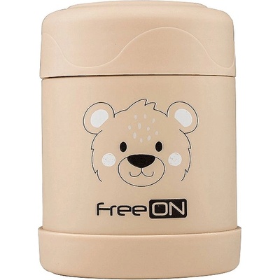 FreeOn Термо контейнер за храна Freeon - 350 ml, бежово (380739)