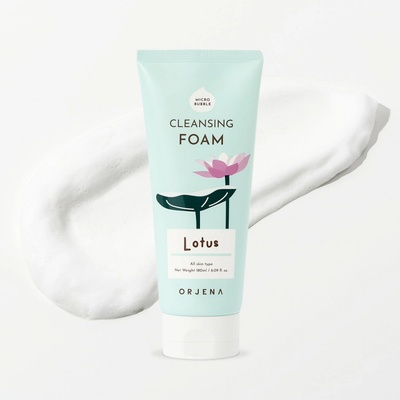 Orjena Smile Day Cleansing Foam Lotus 180 ml