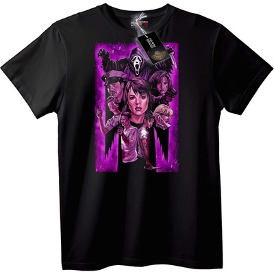 NOONEBRAND Тениска Scream Филм Ужас - XS, White