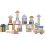 Viga Toys Дървен комплект Viga Toys PolarB - Строител, 60 части (44010)
