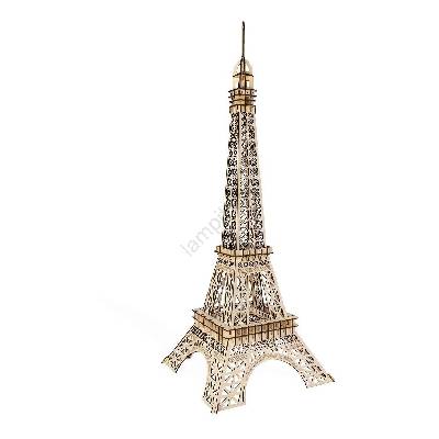 - Дървен 3D пъзел Айфеловата кула (DV0154)