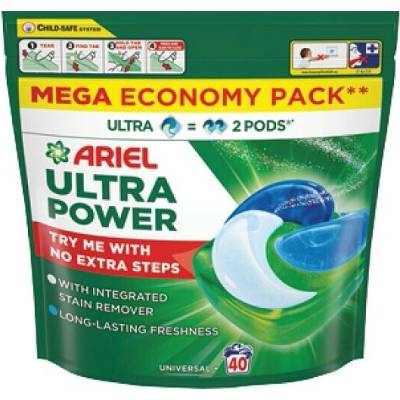 Ariel Ultra Power Universal prací kapsle 40 PD