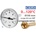 Wika - Германия Wika 43.10 Ø100 1/2" x 40mm 0-120°C Термометър биметален аксиален, алуминиев (14138709)