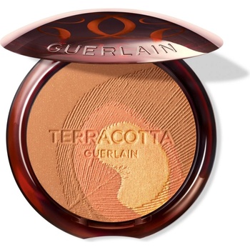 Guerlain Majestic Feathers Terracotta бронзираща озаряваща пудра лимитирано издание цвят Peacock 10 гр