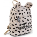 Childhome batoh My First Bag canvas leopard