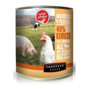 Topstein Mäsko v plechu kuracie 800 g