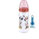 Nuk kojenecká láhev na učení Disney Mickey s kontrolou teploty 300 ml 4008600381679