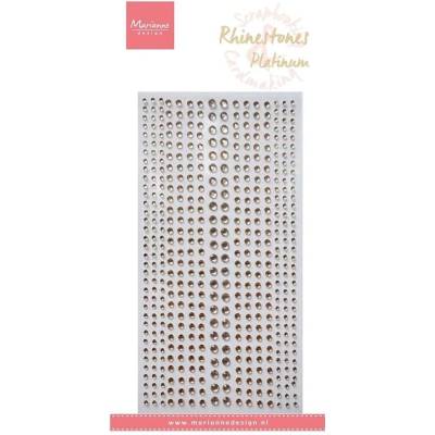 MARIANNE DESIGN Samolepicí kamínky - Platinum