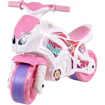 Мотор за баланс, розов с 2 гуми и дръжка за носене с бандаж на гумата 635798