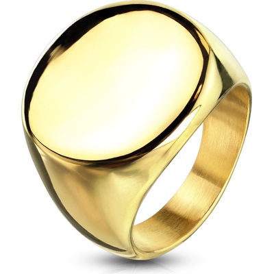 Steel Edge ocelový pečetní prsten pro muže 6575G