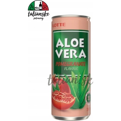 Lotte Aloe Vera Granátové Jablko plech 0,24 l