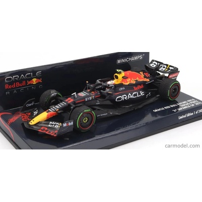 Minichamps Red bull F1 Rb18 Team Oracle Red Bull Racing N 11 2nd Japan Gp 2022 Sergio Perez Matná modrá žltá červená 1:43