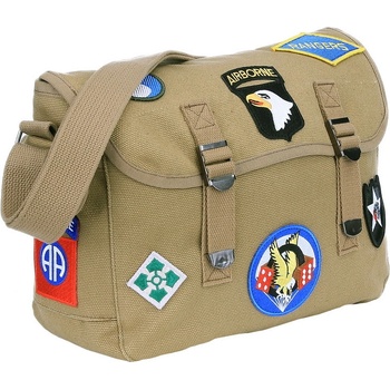 FOSTEX taška přes rameno World War II písková 10 L