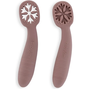 BabyJem Бебешки лъжички Babyjem - My First Spoon, 2 броя, Mocha (903)
