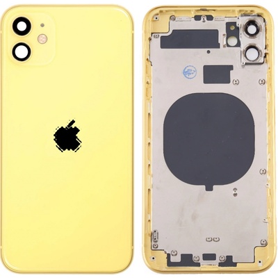 Kryt Apple iPhone 11 - Zadní Housing žlutý