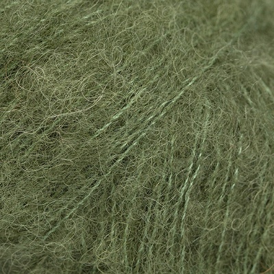 Příze DROPS Brushed Alpaca Silk 32 - mechová