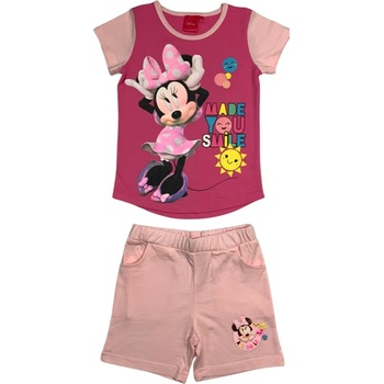 Image 1 of Setino Летен плажен комплект Мини Маус - светло розов Размер - деца: 116