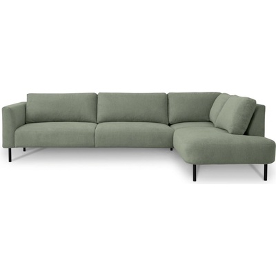 Scandic Зелен ъглов диван (десен ъгъл) Hero - Scandic (HERO ROUND OC R MITO55)