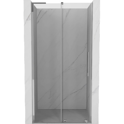 Mexen Velar L плъзгащи се душ врати 110 см, прозрачно, хром - 871-110-003-01-01 (871-110-003-01-01)