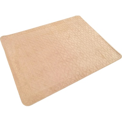 Takoy Koberec 140x180 vzor vrkoč svetlo hnedý-HT-00395 | 140 x 180 cm