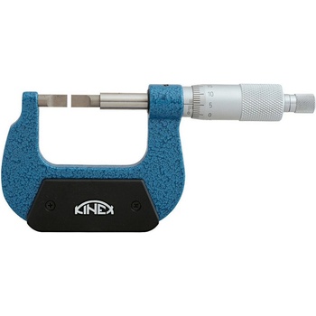 Image 1 of K-MET Микрометър за измерване на жлебове и канали KINEX 50-75 mm, 0.01 mm (7075-02-075)