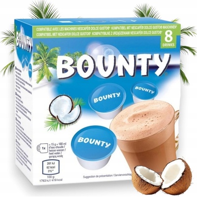 Mars Bounty horká čokoláda 8 ks