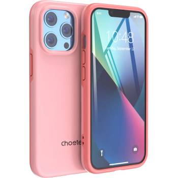 Choetech Удароустойчив кейс Choetech MFM за iPhone 13 Pro, съвместим с MagSafe, розов (PC0113-MFM-PK) (01.05.01.XX-PC0113-MFM-PK)