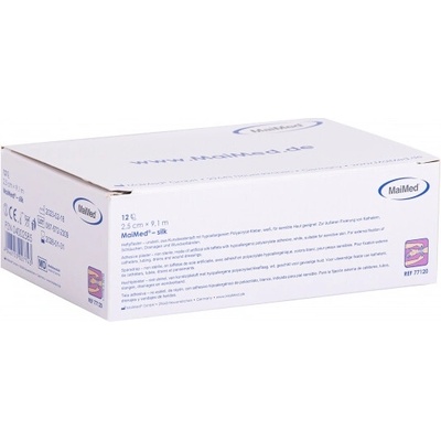 Batist Medical Pevná fixační náplast z umělého hedvábí Silk 2,5 x 9,15