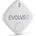 EVOLVEO TRACKTAG bluetooth проследяване за ключодържател, съвместим с iOS, FEHÉR ATE TRACKTAG-WH (ATE TRACKTAG-WH)