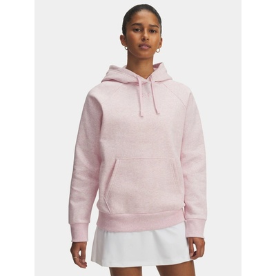 Under Armour Rival Fleece Shimmer Hoodie Prime Pink