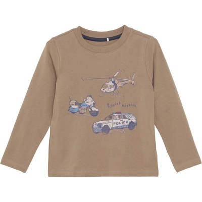 Minymo Детска блуза с дълъг ръкав Minymo Kid's T-Shirt L/S Longsleeve - Caribou - размер 152 (EU) (704-5407-0521)