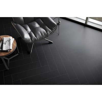 Falquon the Floor Herringbone Black U190 HB 1,75 m²