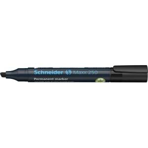 Schneider Алкохолен маркер, 2-7 мм, изрязан, SCHNEIDER "Maxx 250", черен 125001 (125001)