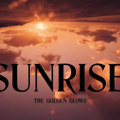 GOLDEN GLOWS - SUNRISE LP