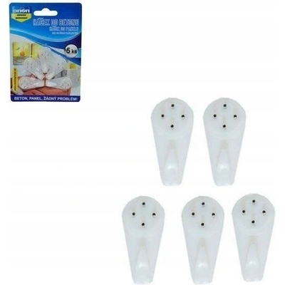 Orion Háček do panelu 4hroty 5ks malý 834717 – Zboží Dáma