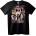 NOONEBRAND Тениска Hit Me Hard and Soft - 2XL, Black