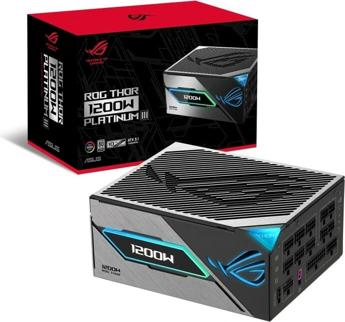 Asus ROG-THOR-1200P3-GAMING 1200W 90YE00V2-B0NA00 od 390,66