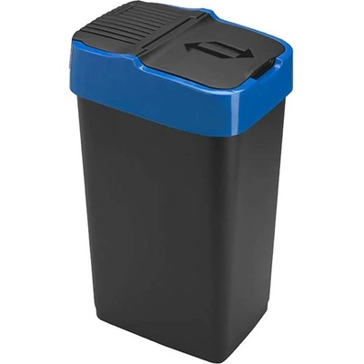 Heidrun Plastový odpadkový koš 60 l MODRÁ