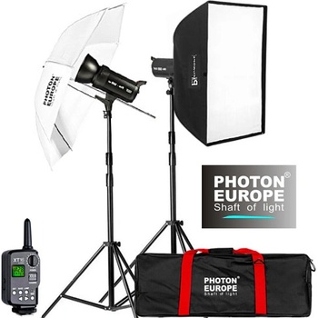 Photon Europe MASTER 300+300 štúdiová zostava + RÁDIOVÝ ODPALOVAČ s diaľkovým ovládaním