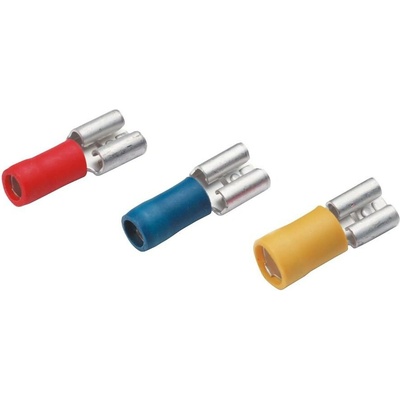 Cimco 180234 Izolovaný konektor Cu 4-6/6,3x0,8 mm, žlutý