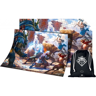 GOOD LOOT Witcher Geralt & Triss in Battle 1000 dielov